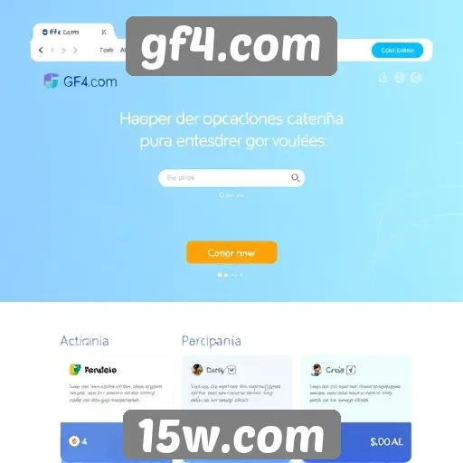 experiência do usuário no site gf4.com é aprimorada